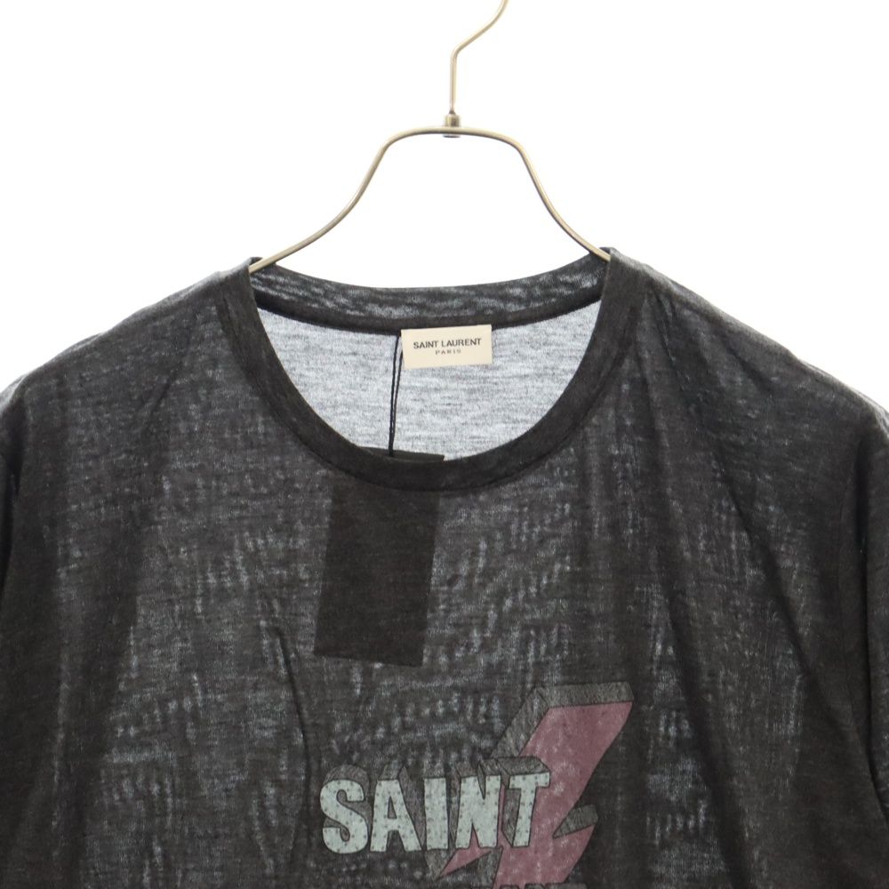 SAINT LAURENT PARIS (サンローランパリ) 18SS サンダーボルト ロゴ  