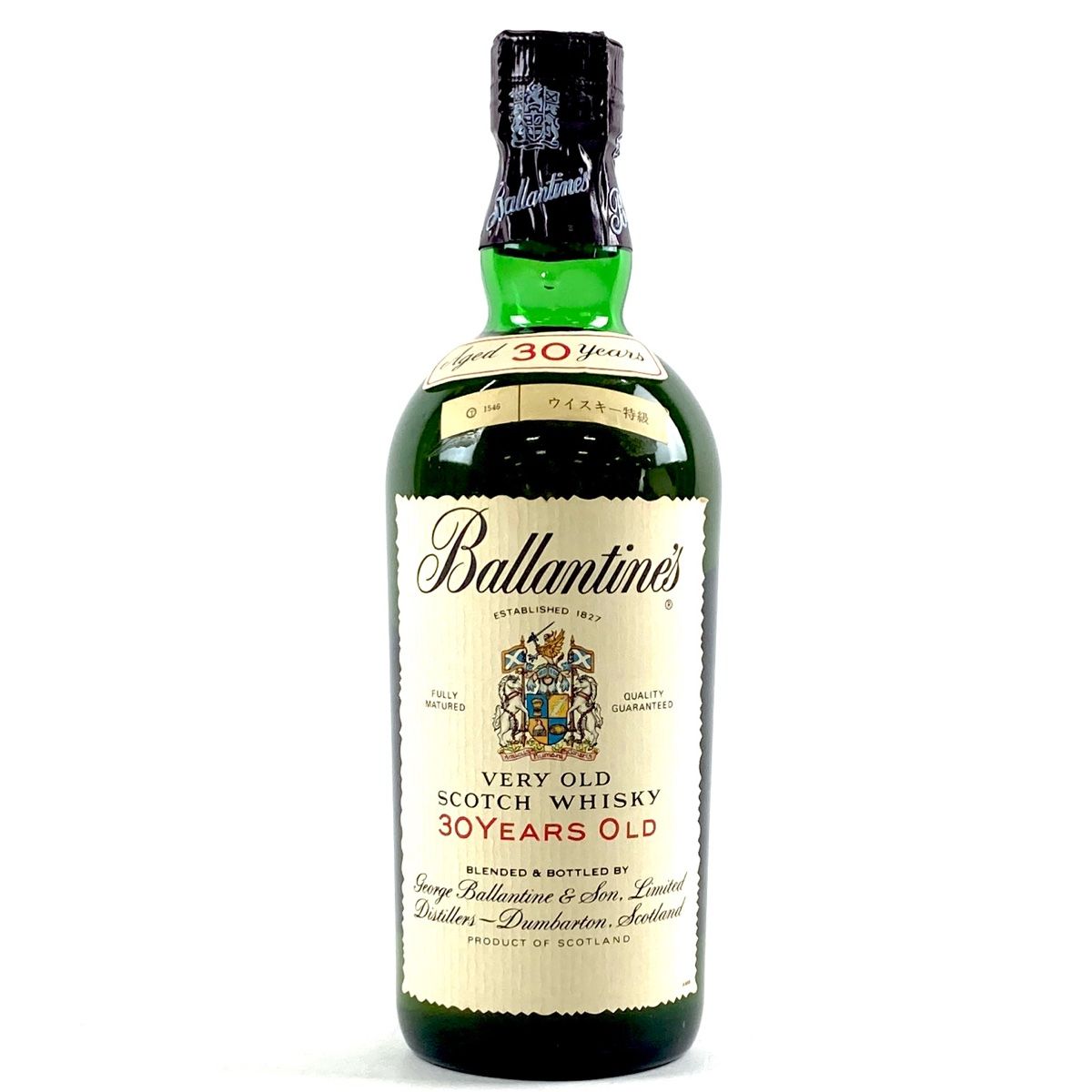 バランタイン Ballantines 30年 ベリーオールド 赤キャップ 青旗 750ml スコッチウイスキー ブレンデッド 【古酒】 - メルカリ