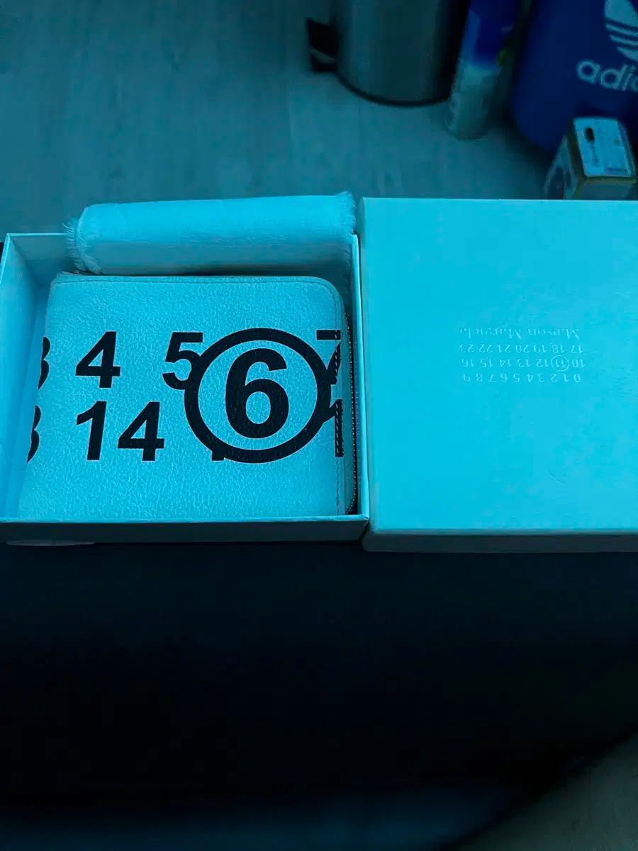 Maison Margiela メゾン マルジェラ ファスナー 二つ折り財布 付属品完備 ミントグレード