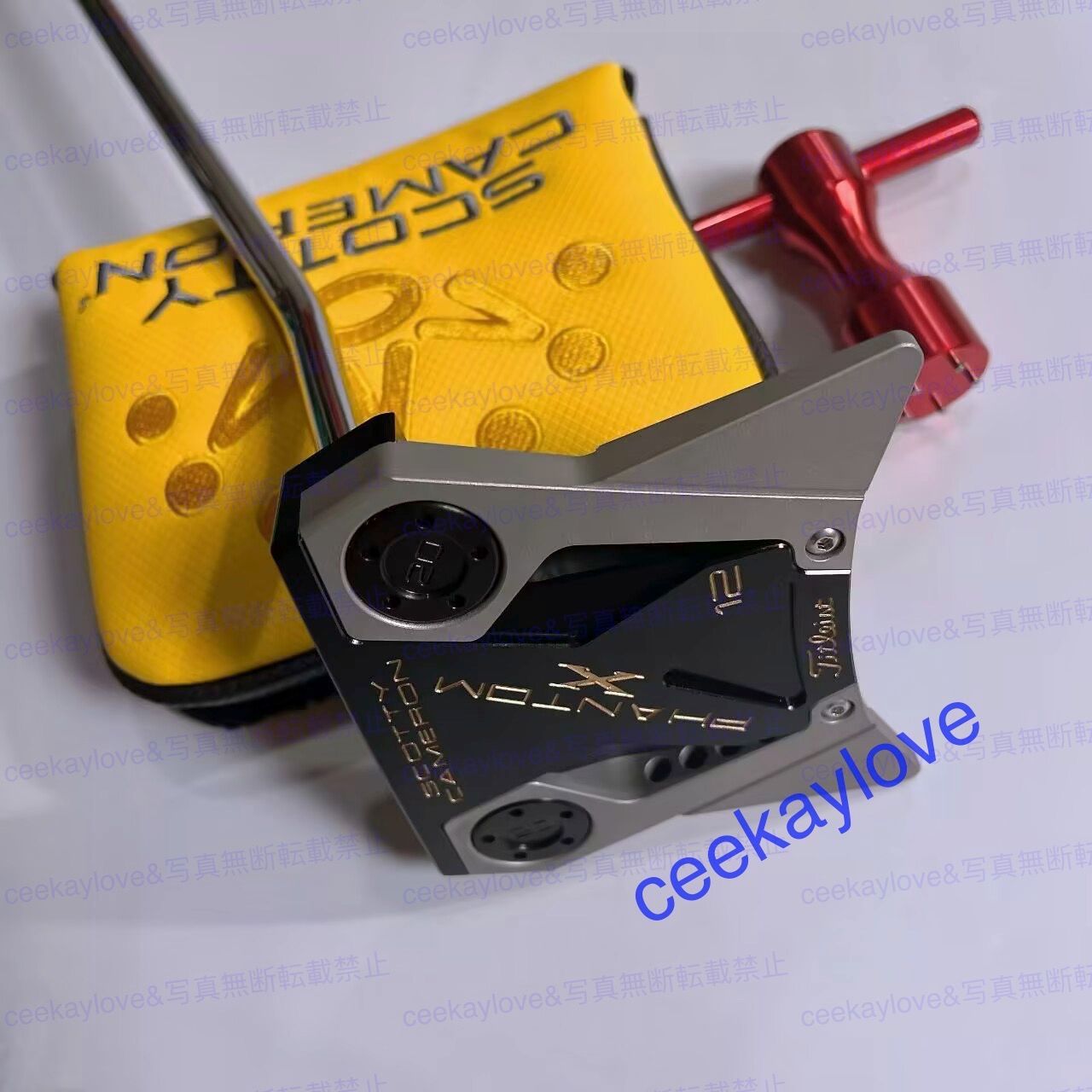 ゴルフクラブ ヘッドカバー付け