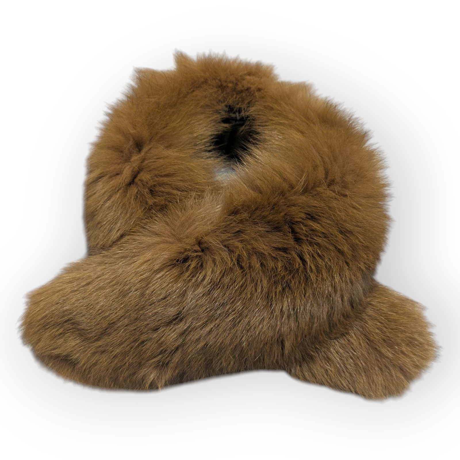 MARIO VALENTINO マリオヴァレンチノ ファー ショール ブラウン 暖かい ふわふわ 上品