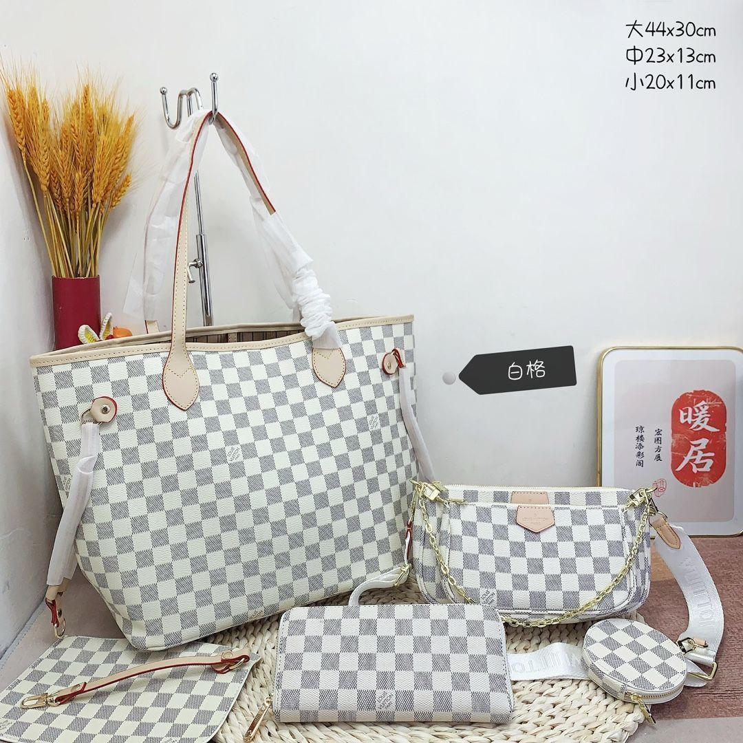 茶色 LOUIS VUITTON ルイヴィトン トートバッグ ショルダー