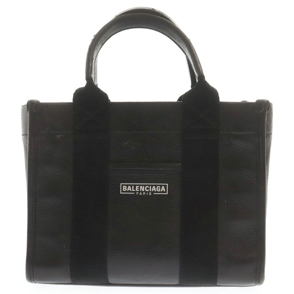 バレンシアガバッグ BALENCIAGA (バレンシアガ) ハードウェア レザー トートバッグ