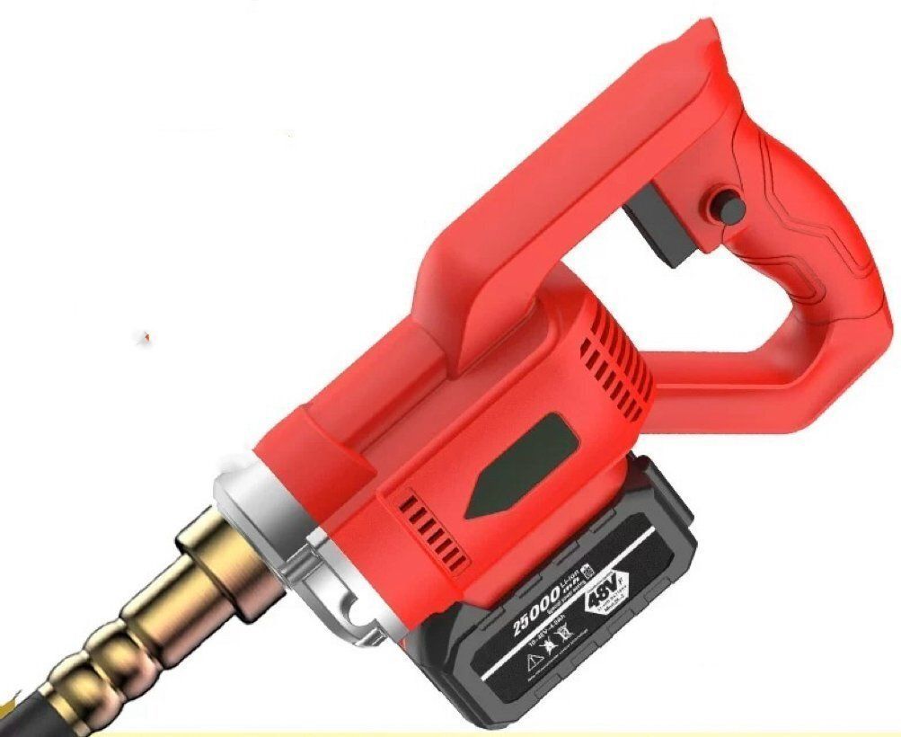 未開封 コンクリート バイブレーター ポータブル 建設セメント混合建設ツール 1.5m リチウム電池小型充電式 セメント振動梨ミキサー ジャンパー