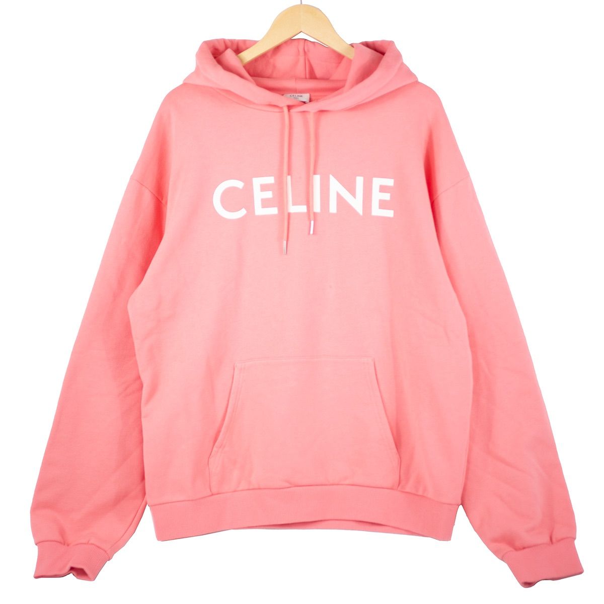 CELINE】セリーヌ クラシックロゴルーズプルオーバーパーカー