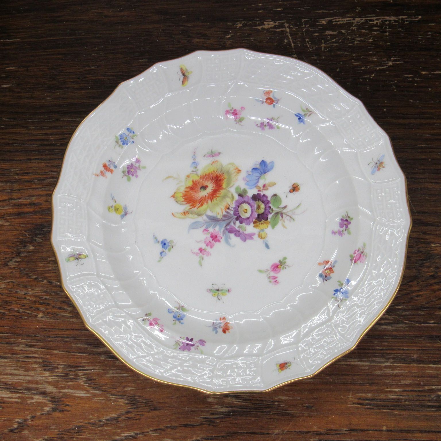 1850年-1924年 マイセン meissen アンティークマイセン ボタン剣 20cm 