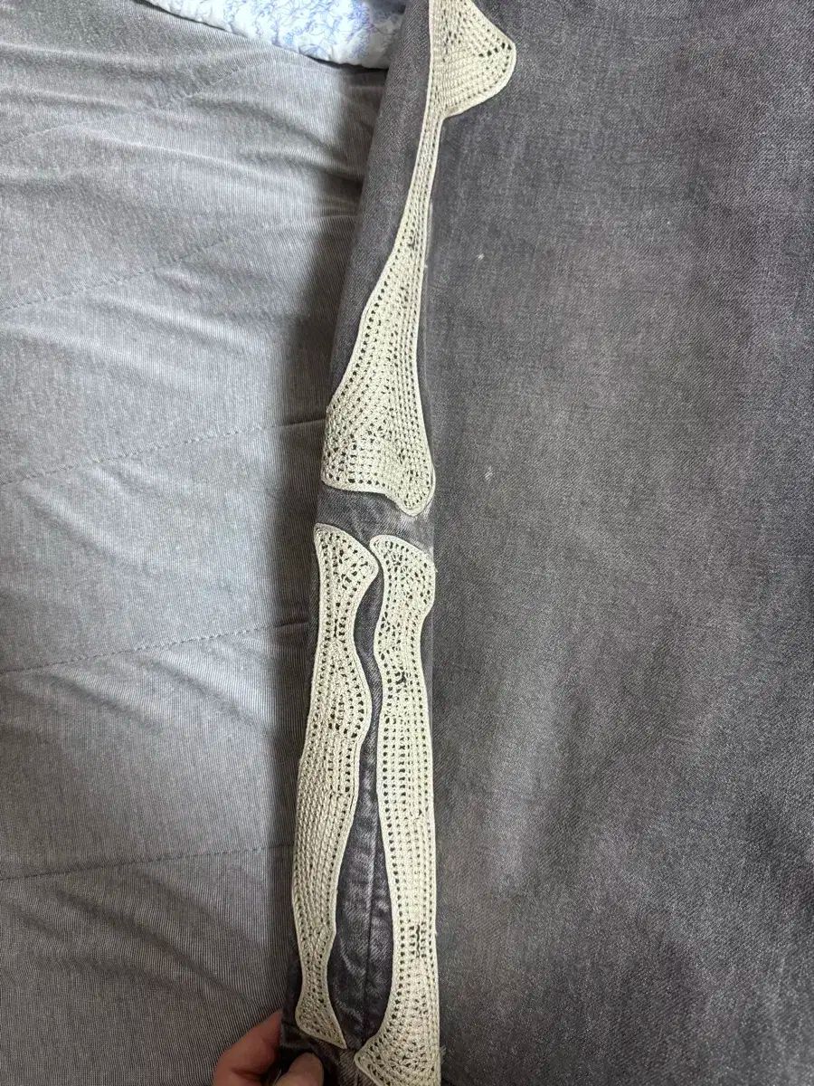 KAPITAL(キャピタル) ボーン ショートパンツ ブラックデニム 34