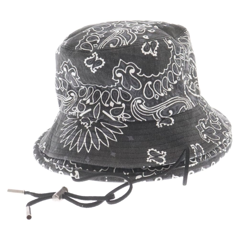 sacai Double Brim Hat バンダナ柄ダブルブリムハット Sacai (サカイ) 22SS BANDANA DOUBLE BRIM HAT バンダナ ダブルブリム