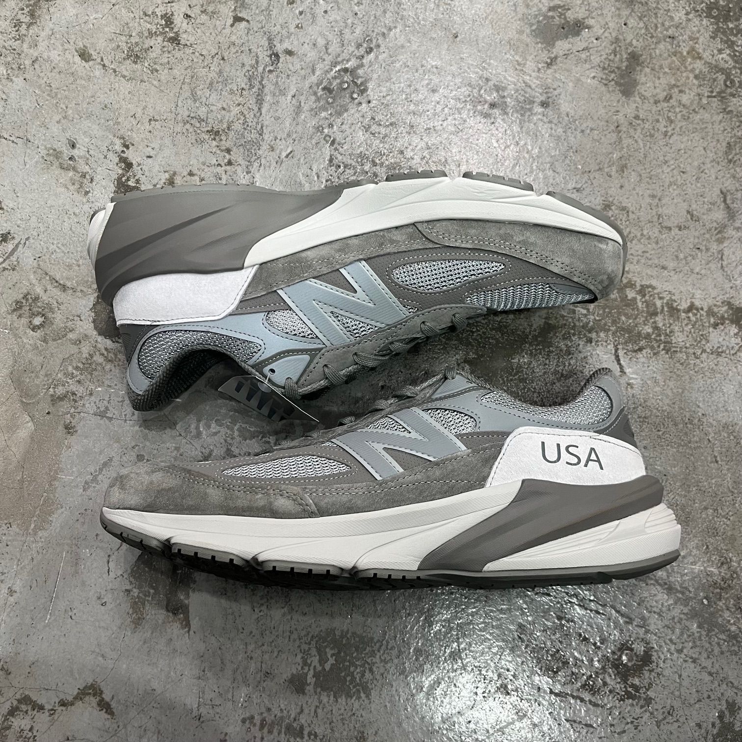 国内正規 WTAPS New Balance M990WT6 990V6 Gray コラボ スニーカー 