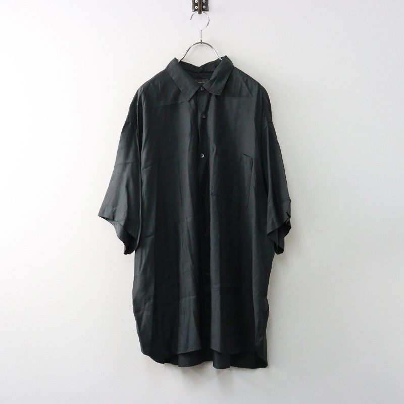 ウィロウ WIRROW Cupro Cotton Half Sleeve Shirt キュプラコットン  