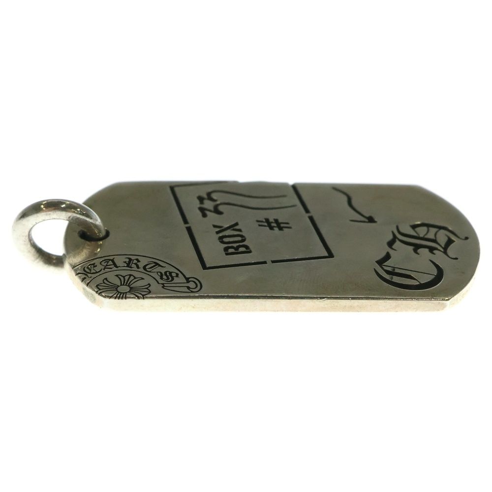 CHROME HEARTS 青山店オープン記念 ラージドッグタグ シルバートップ CHROME HEARTS 青山店オープン記念 ラージドッグタグ シルバートップ