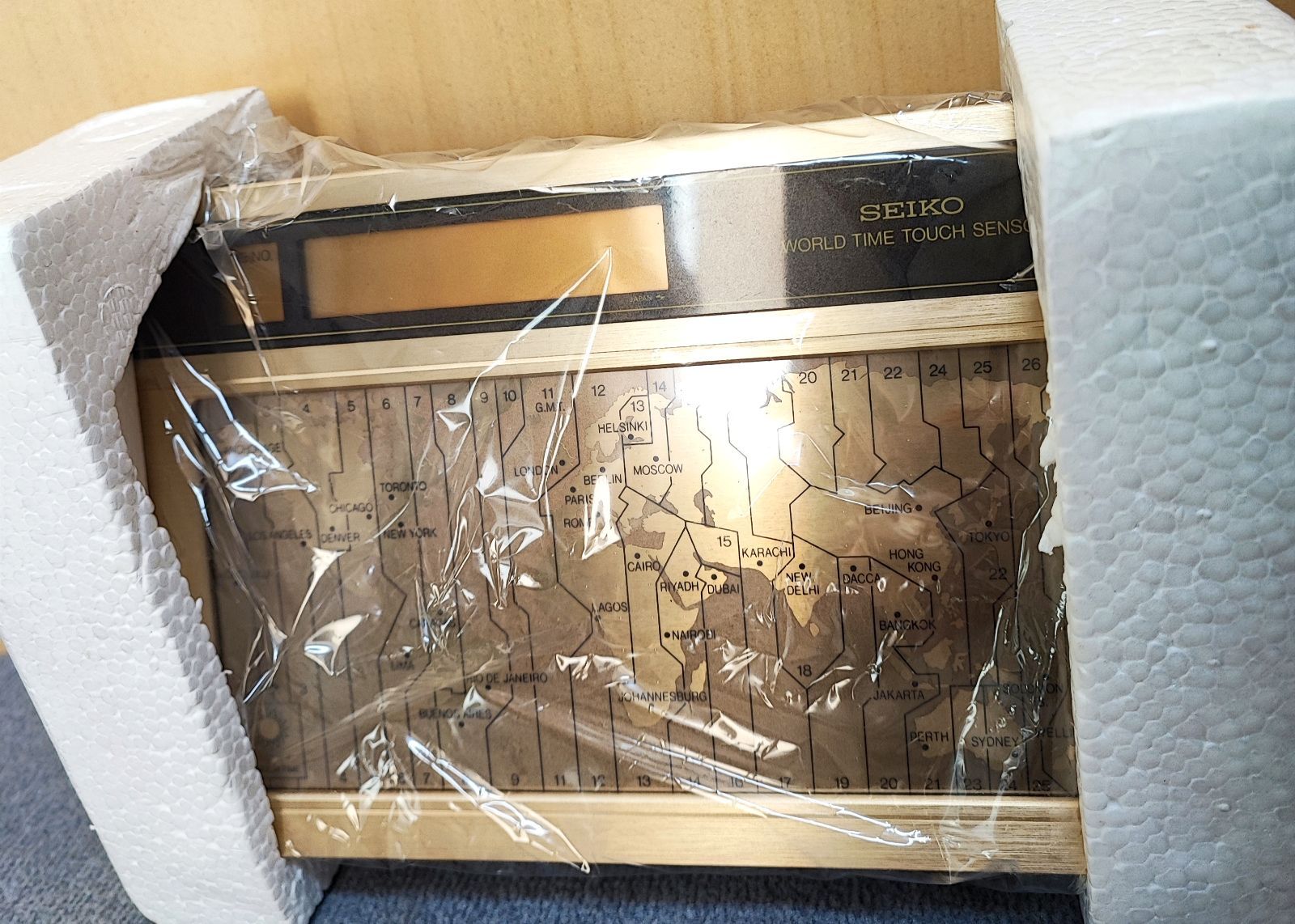 SEIKO セイコークオーツ世界時計 ワールドタイムタッチセンサー - メルカリ