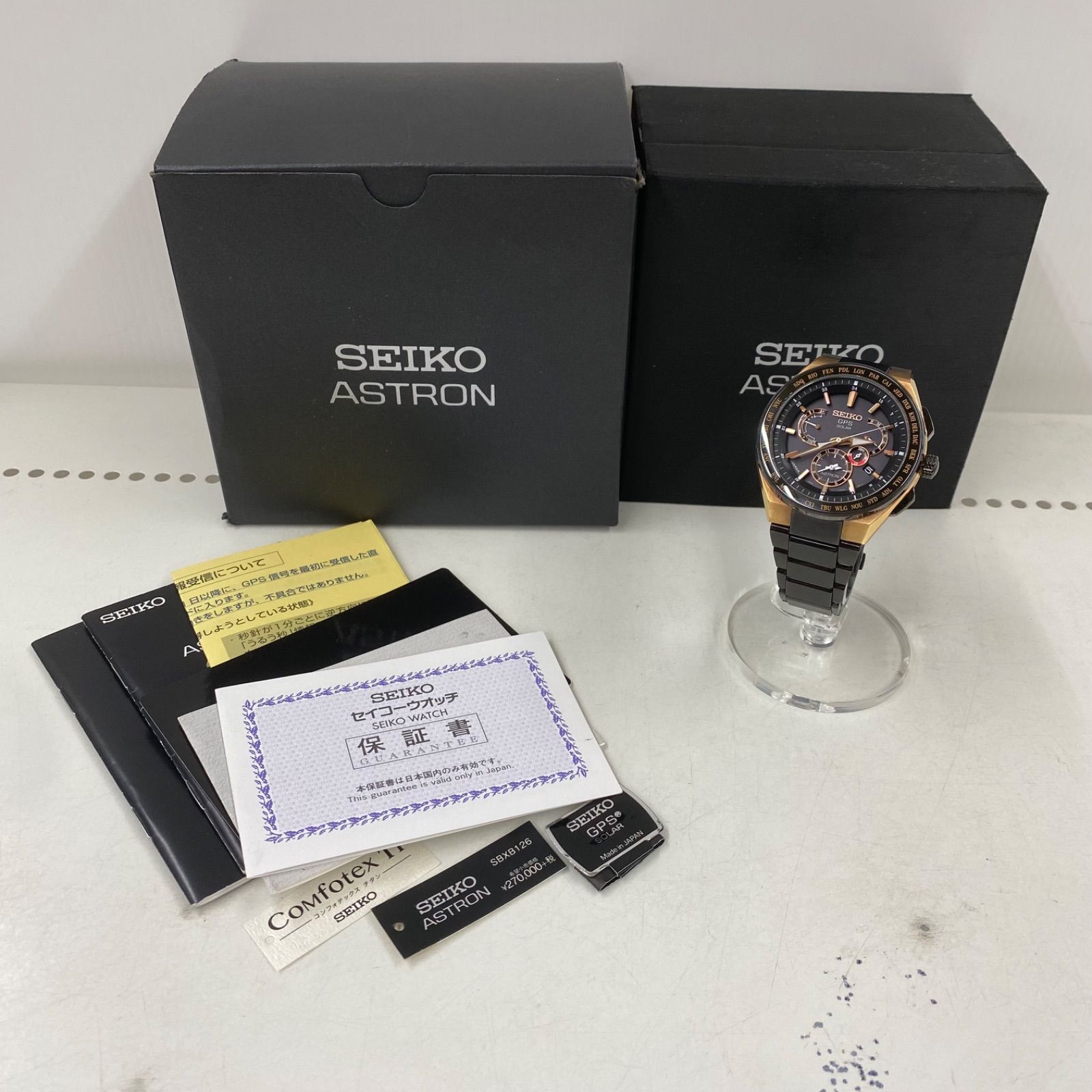 79.SEIKO ASTRON セイコー アストロン エグゼクティブライン 8X 