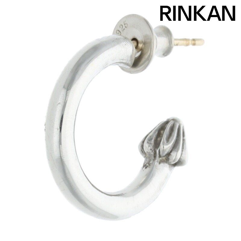 クロムハーツ  HOOP PLAIN/プレーンフープ シルバーピアス メンズ ギャランティあり 【2/27～3/18 タイムセール】