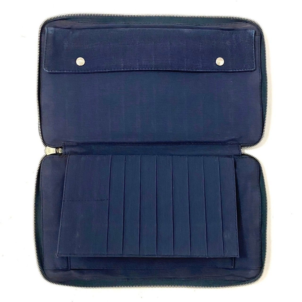 CH【HERMES】フールトゥ パース GM エールライン ネイビー