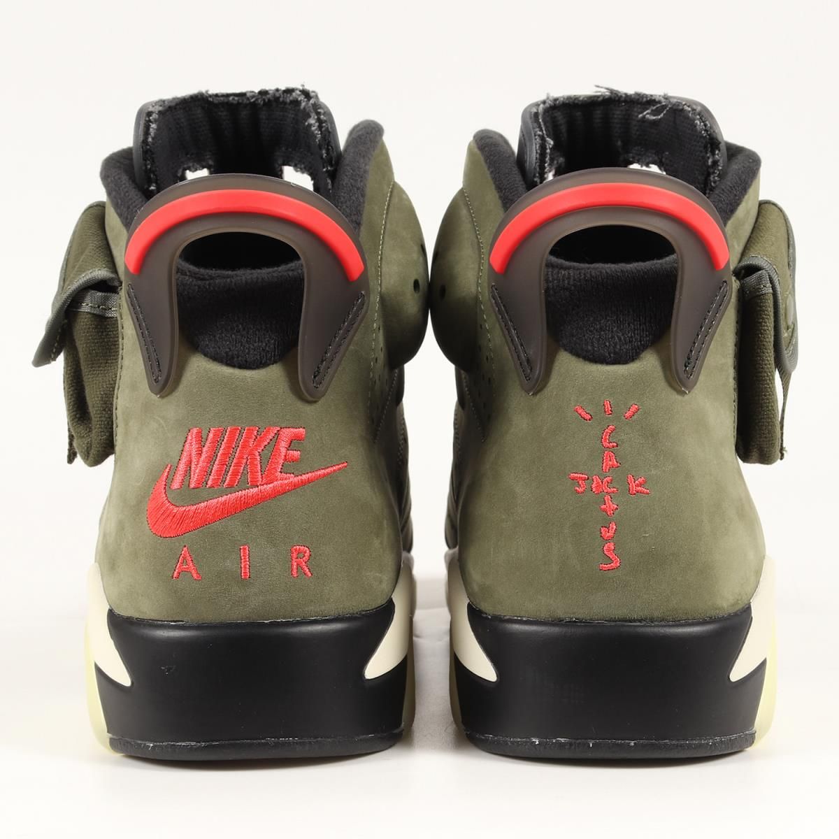 NIKE ナイキ TRAVIS SCOTT AIR JORDAN 6 RETRO SP CN1084-200 2019年 トラヴィス・スコット  エアジョーダン 6 レトロ SP ミディアムオリーブ サイズ：28.5cm US10.5 スニーカー コラボ - メルカリ