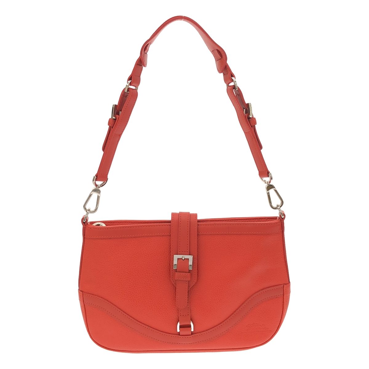 Longchamp ロンシャン ロゴ ショルダーバッグ レザー レディース 