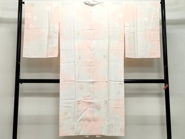 平和屋着物○長襦袢 無双仕立て 西山英男 本場奄美大島本泥染 舞