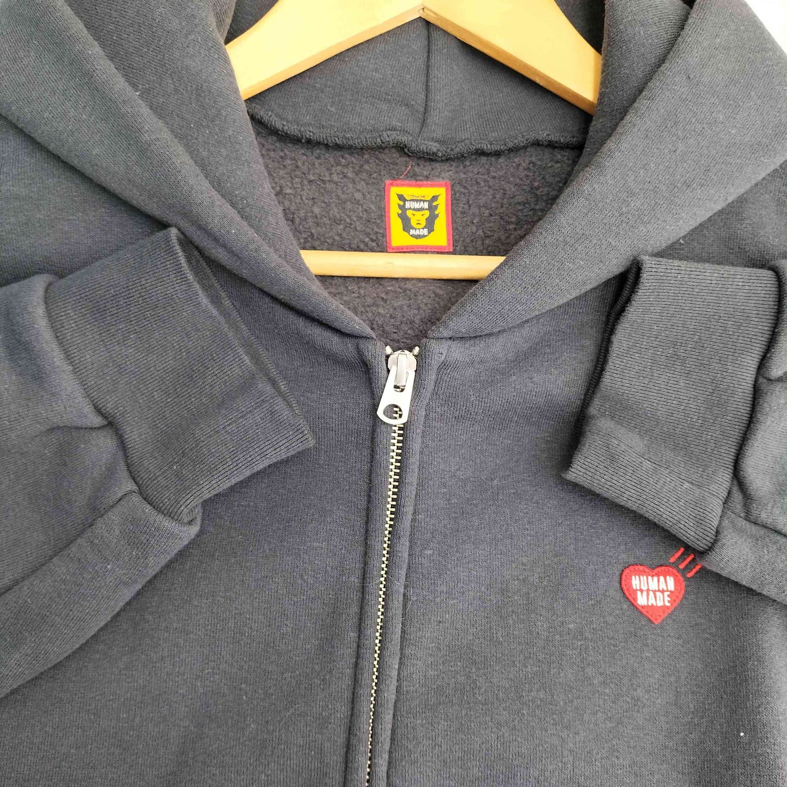 ヒューマンメイド HUMAN MADE ZIP-UP HOODIE ジップパーカー メンズ 
