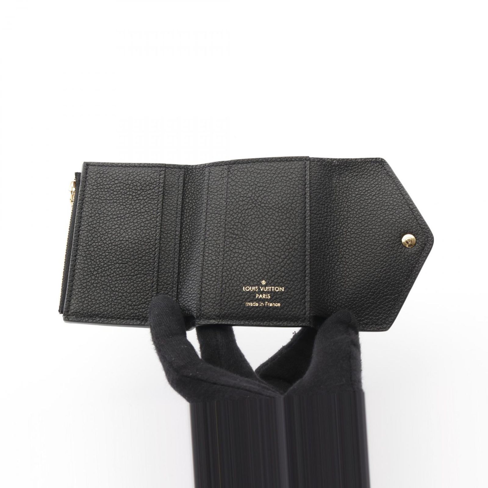 [SALE]ヴィトン Vuitton ポルトフォイユ・ゾエ ノワール ルイヴィトン LOUIS VUITTON 三つ折り財布 アンプラント