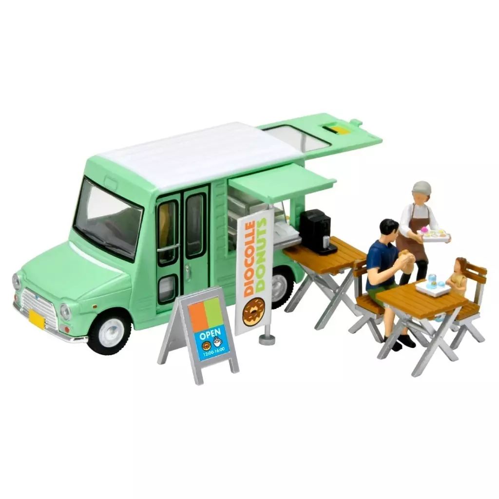 トミカリミテッドヴィンテージNEOジオコレ64 ＃カースナップ ドーナツ屋 中古】ミニカー 1/64 #カースナップ24a ドーナツ屋 「ジオコレ64