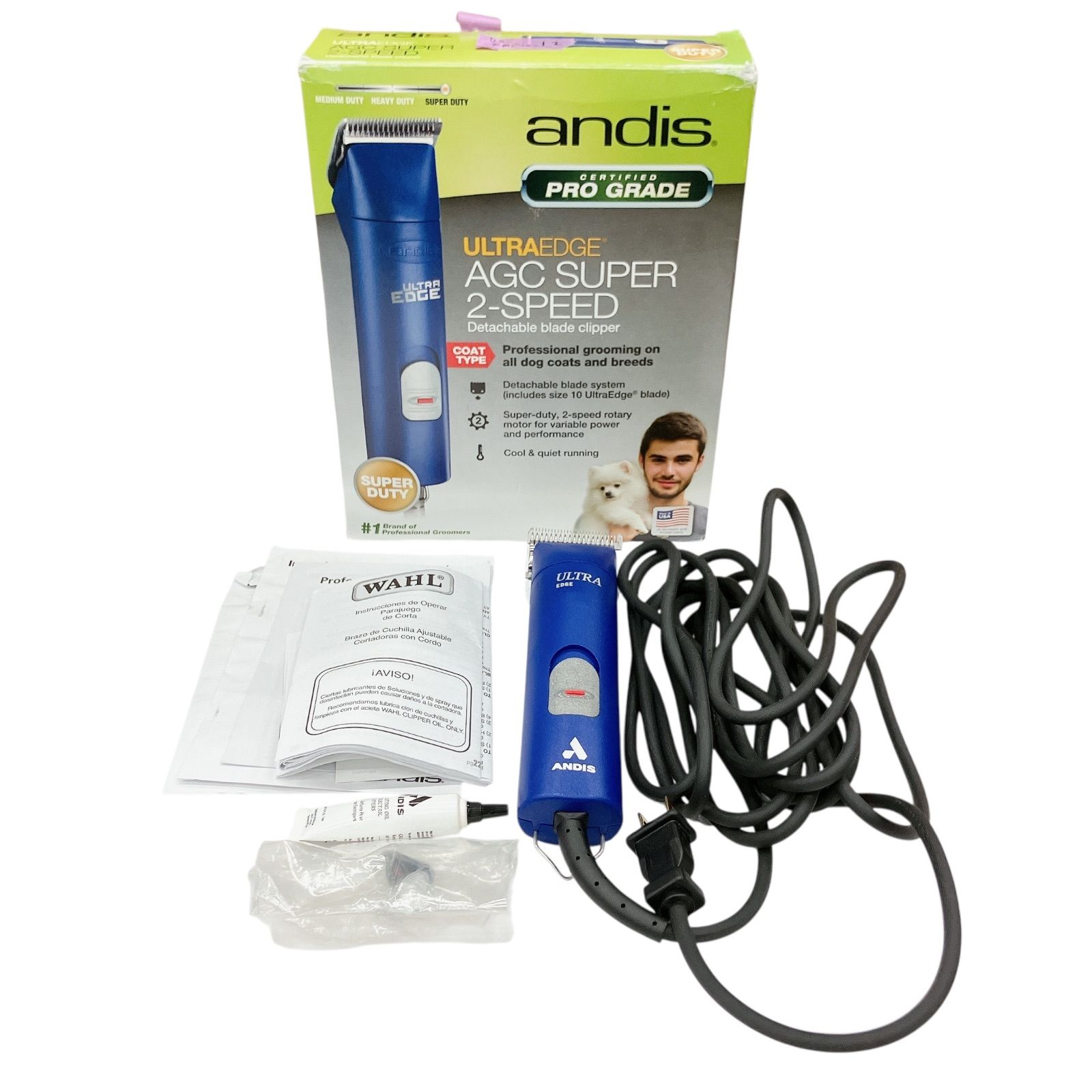 ☆未使用☆ARTERO アルテロ ☆コードレスバリカン☆替刃2種類付 バリカン