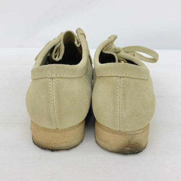 Clarks クラークス Wallabee ワラビーシューズ スニーカー モカシン ブーツ スエード レザー メンズ 26 cm ベージュ 靴 DF 15920