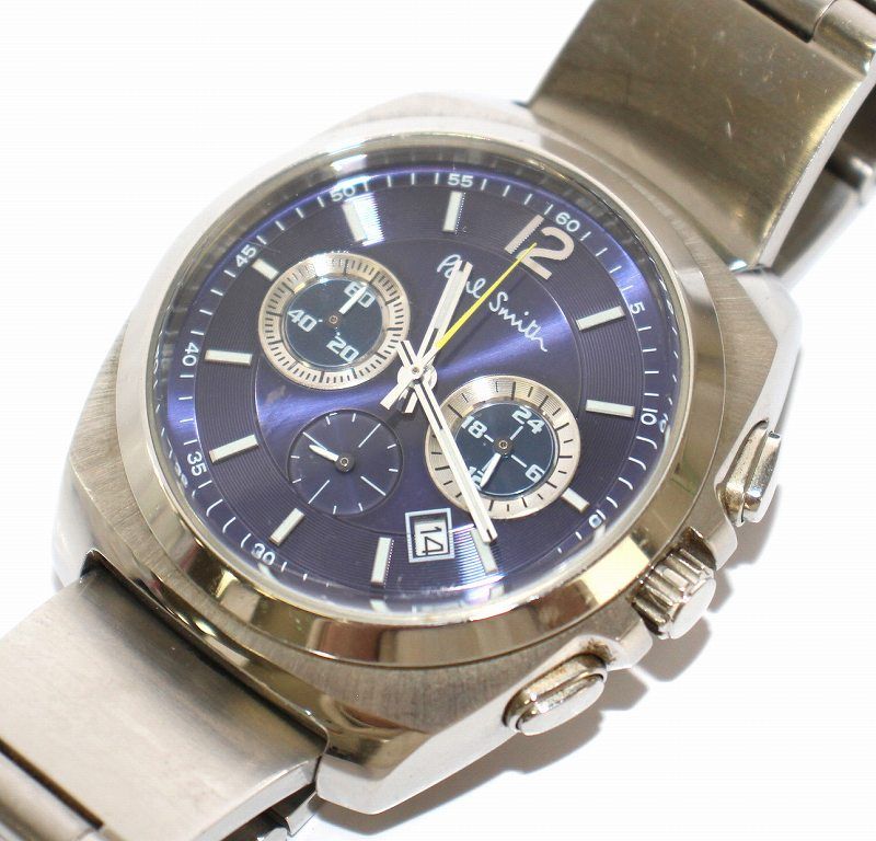 ポールスミス PAUL SMITH ファイナルアイズ クォーツ クロノグラフ