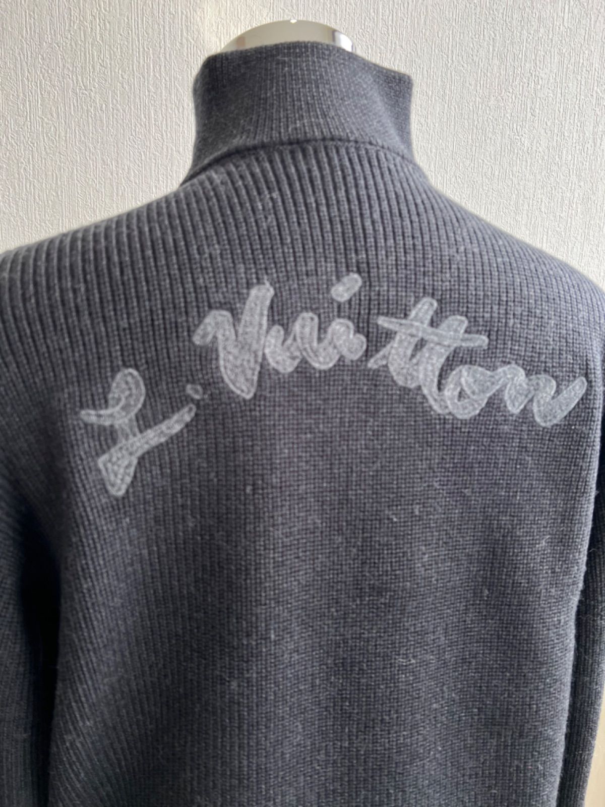 Louis Vuitton シグネチャーウールハーフジップ S - メルカリ