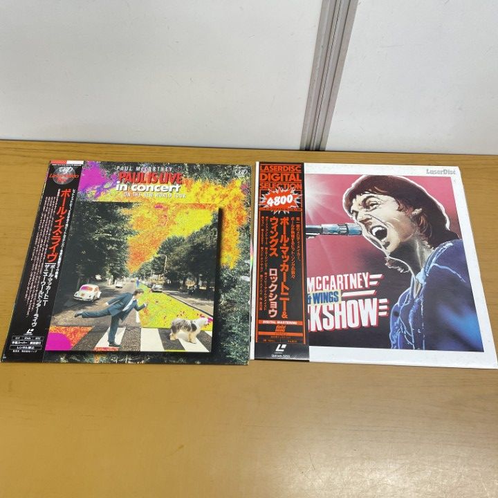 【貴重】ポールマッカートニー レーザーディスク6枚セット LD 貴重】ポールマッカートニー レーザーディスク6枚セット LD 貴重