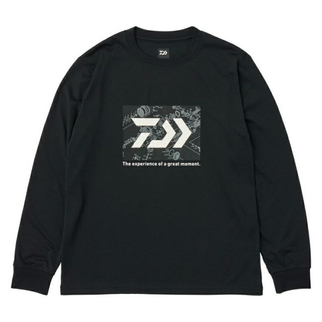 ☆専用☆ ダイワ DE-8524 ロングスリーブシャツ Reel ブラック M | 釣具 釣り