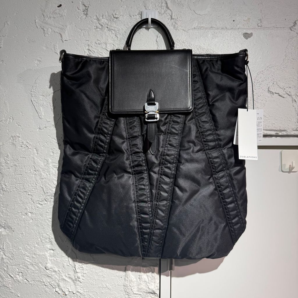 SUBLATIONS サブレーションズ 24AW LEATHER FLAP HELMET BAG S121A36