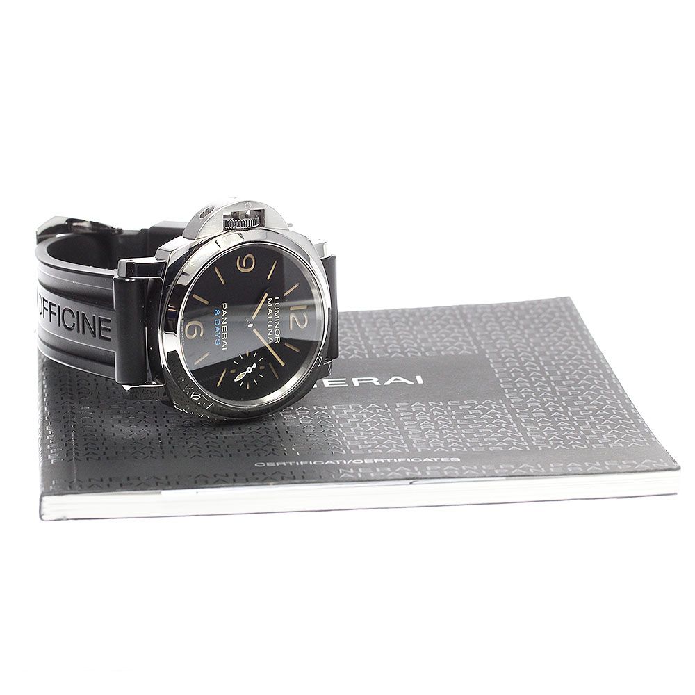 パネライ PANERAI PAM00796 ルミノール レフトハンド 8デイズ アッチャイオ 手巻き メンズ良品保証書付き_792463