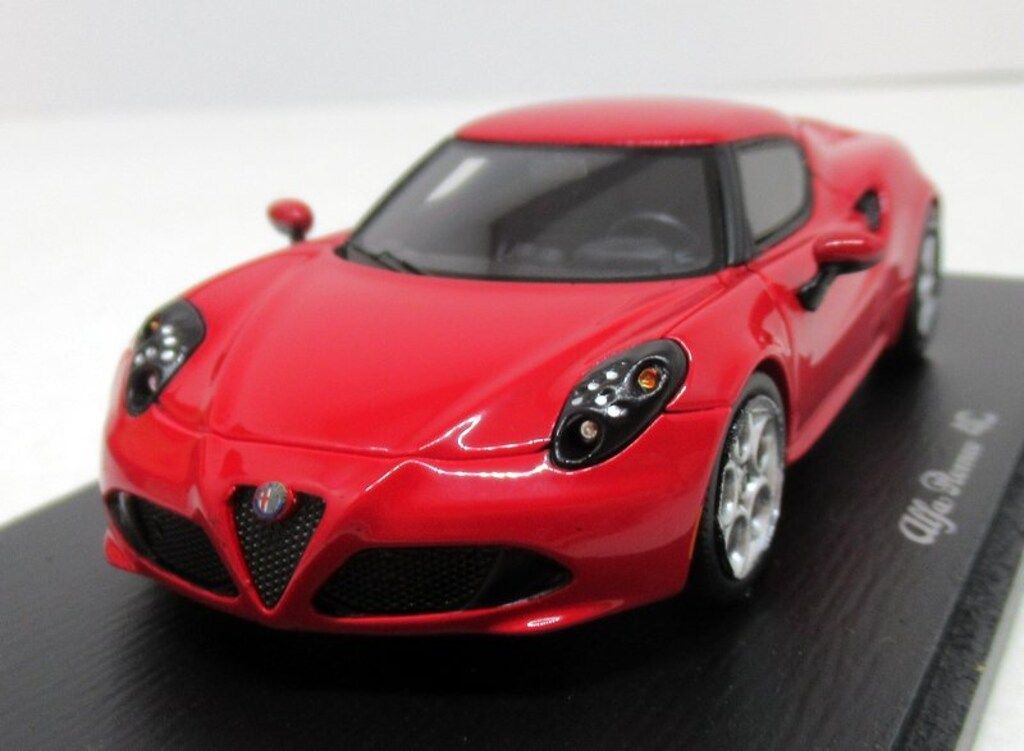 MINIMAX 1|43Sparkmodel Alfa Romeo 4C|Red S3893