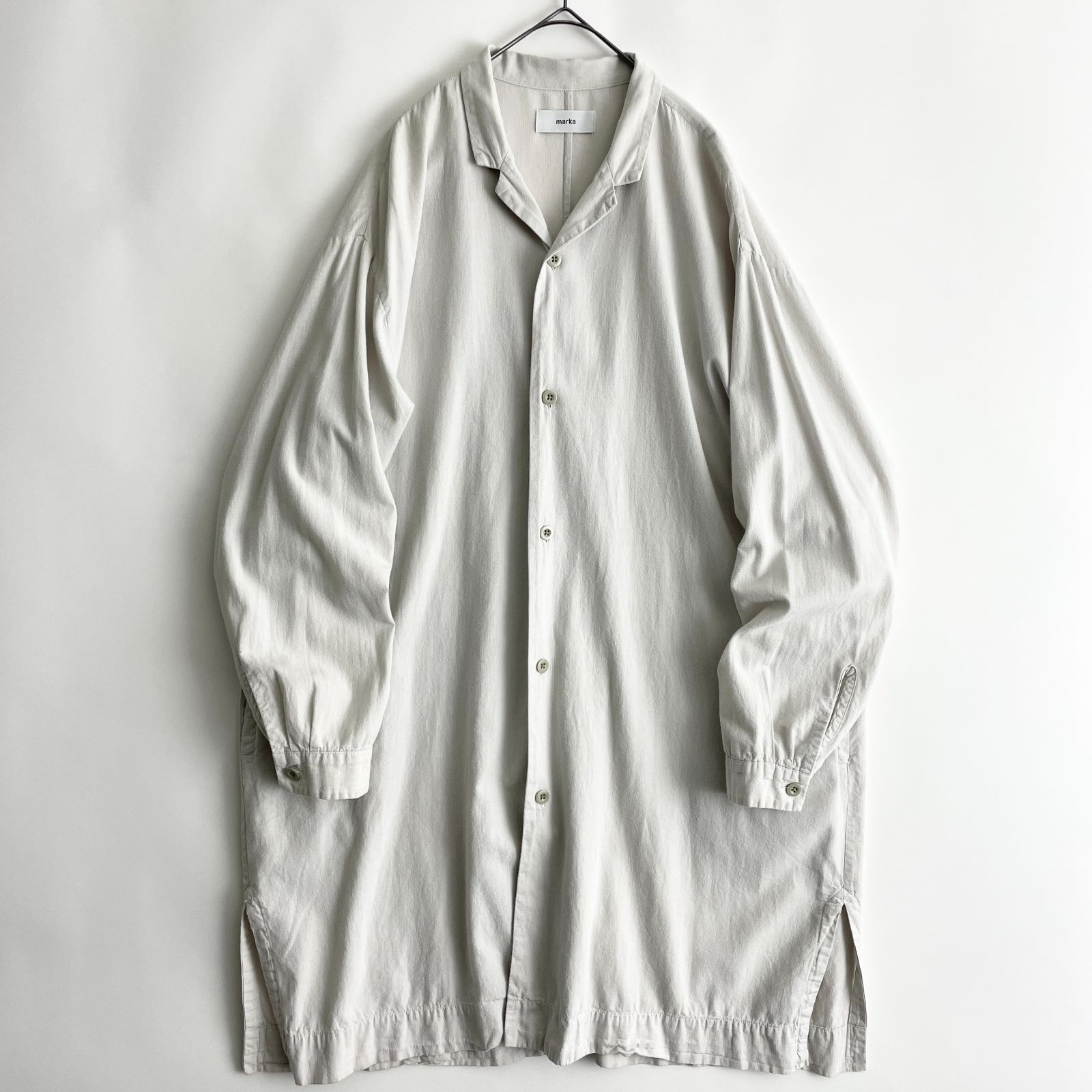 MARKA -SHIRT COAT- size/2 (je) マーカ シャツ コート オーバーサイズ