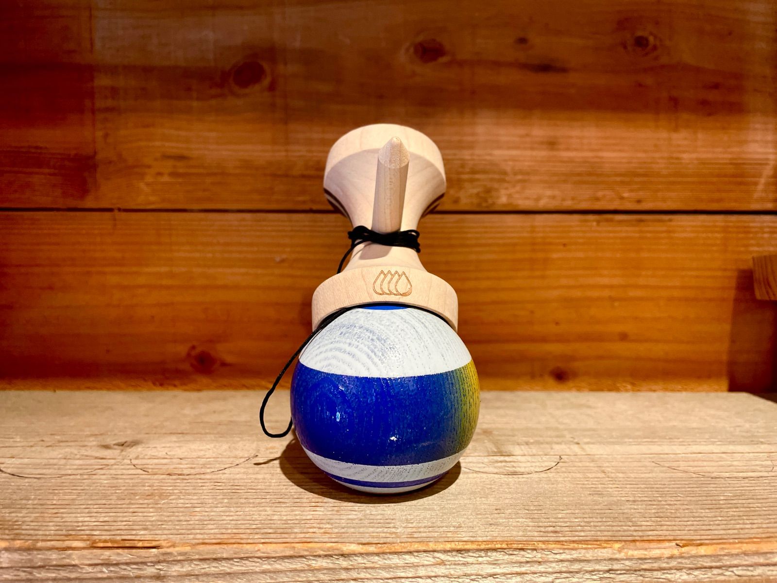 Cereal kendama BLUE MASTARD Hybrid 2o4 Shape けん玉 YUZUMIYA_COM