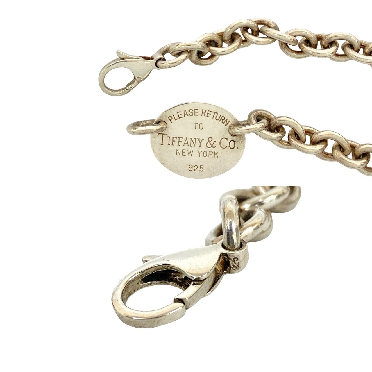 ティファニー　リターントゥオーバル　ブレスレット　シルバー925 極 美品 TIFFANY&Co. ティファニー リターントゥ オーバル