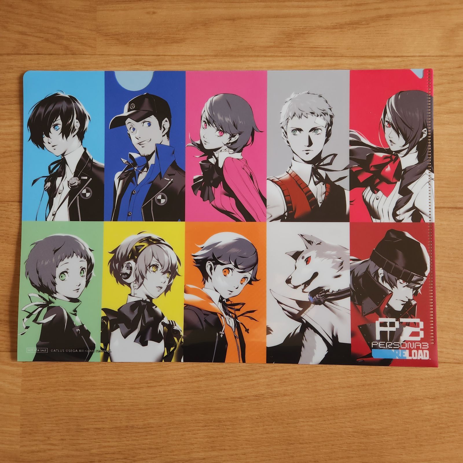 ペルソナ3 リロード TSUTAYAオリジナル特典：A4クリアファイル - メルカリ
