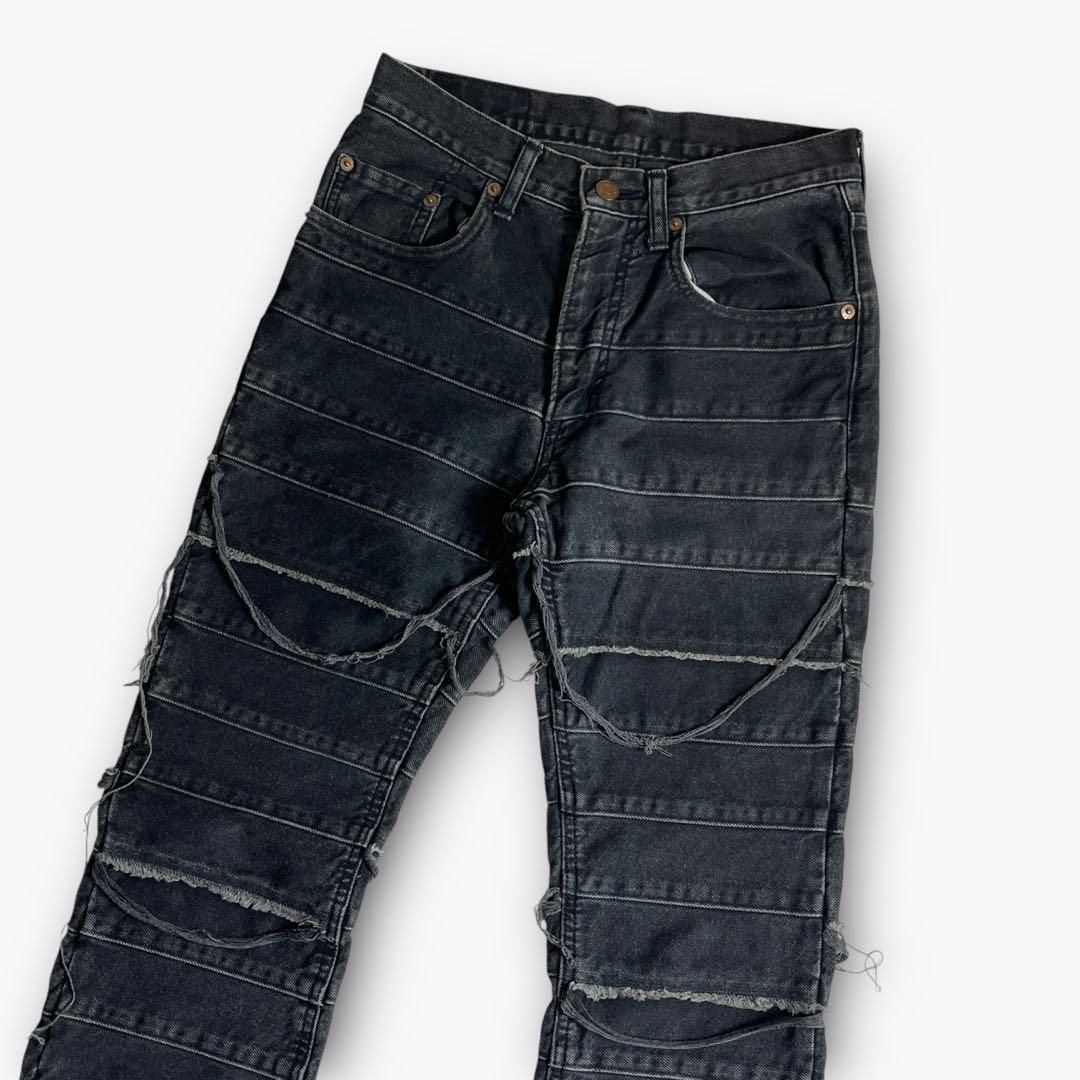 THEE HYSTERIC XXX ウミヘビ デニムパンツ ブラック M 2000000019864