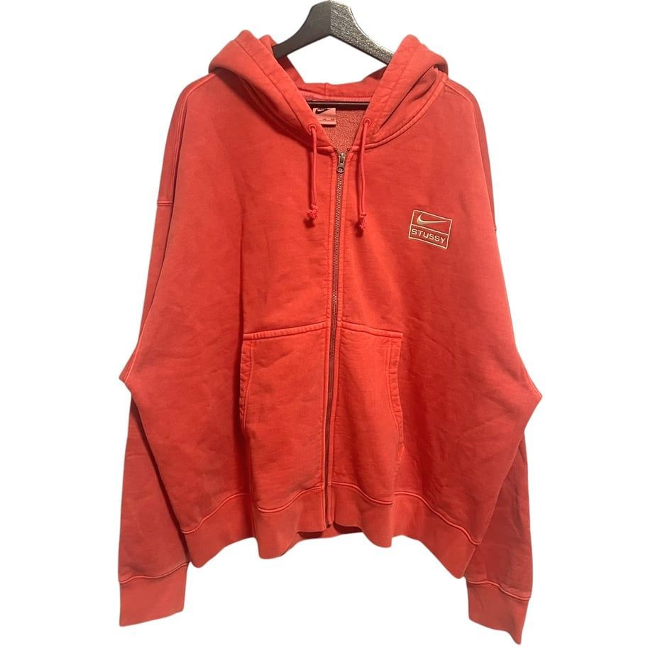 Stussy Nike パーカー　レッド　赤M nike ステューシー パーカー STUSSY - STUSSY ステューシー BASIC STUSSY HOOD ベーシック