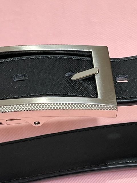 ベルト　ビジネス　ギ・ラロッシュ　本革　上級　新同　黒