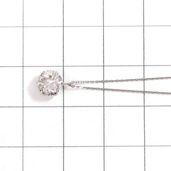 新品 Pt900/ Pt850 ダイヤモンド ペンダントネックレス 1.048ct