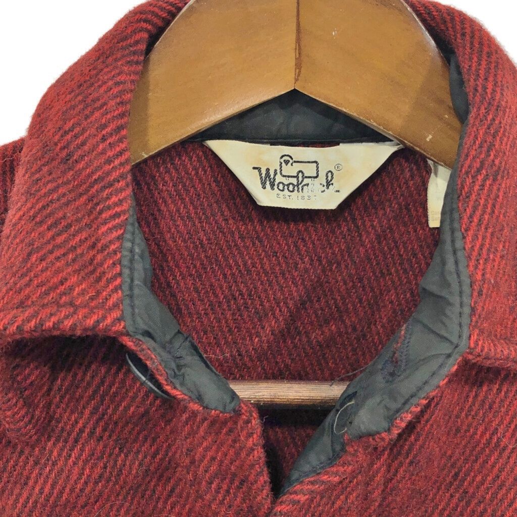 woolrich 80s マッキーノジャケット 中古・古着通販】WOOLRICH (ウールリッチ) マッキーノジャケット
