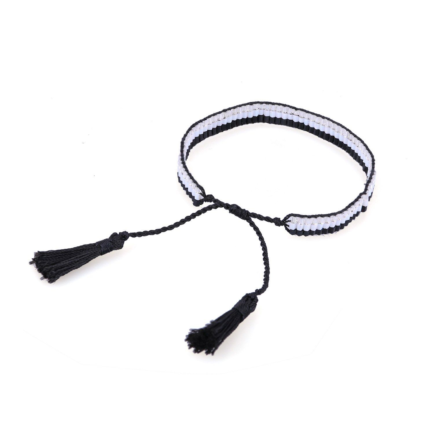 KELITCHブルークリスタルビーズラップブレスレット天然レザーハンドメイドストランドチャームガールズジュエリー パープル