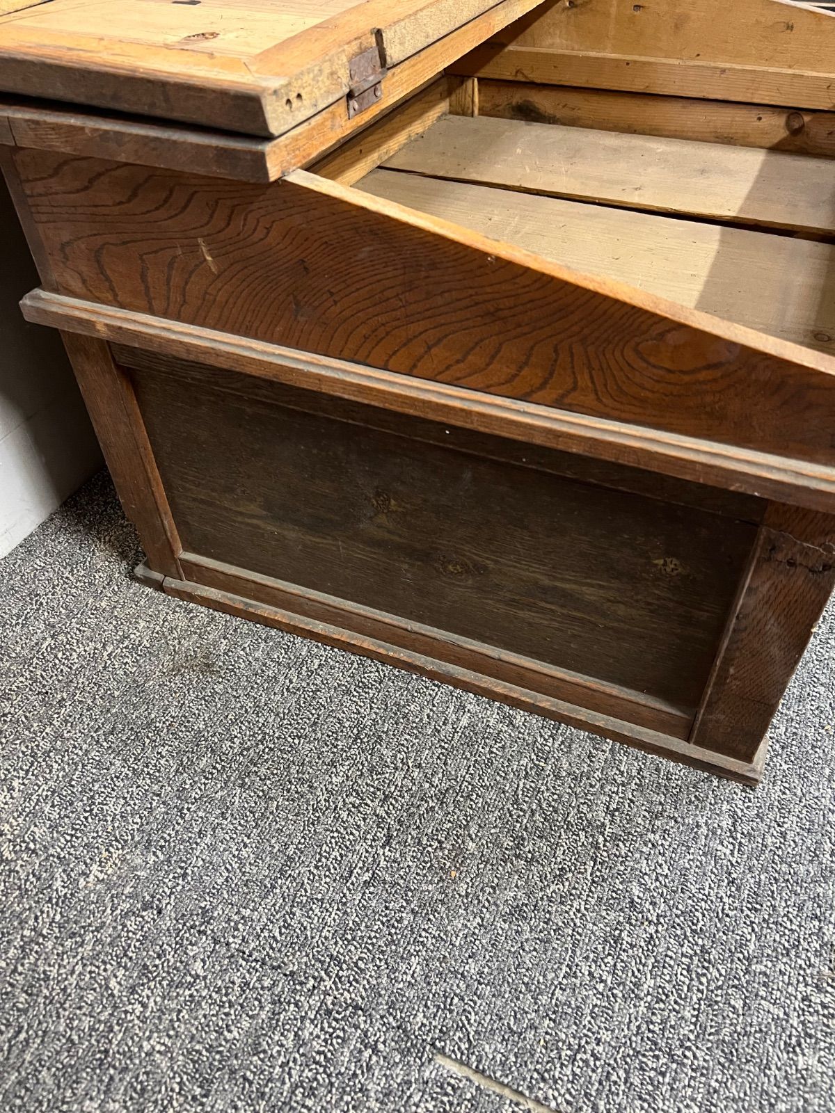 ⭐︎ 昭和 レトロ 文机 引き出し 学習机 当時物 - メルカリ