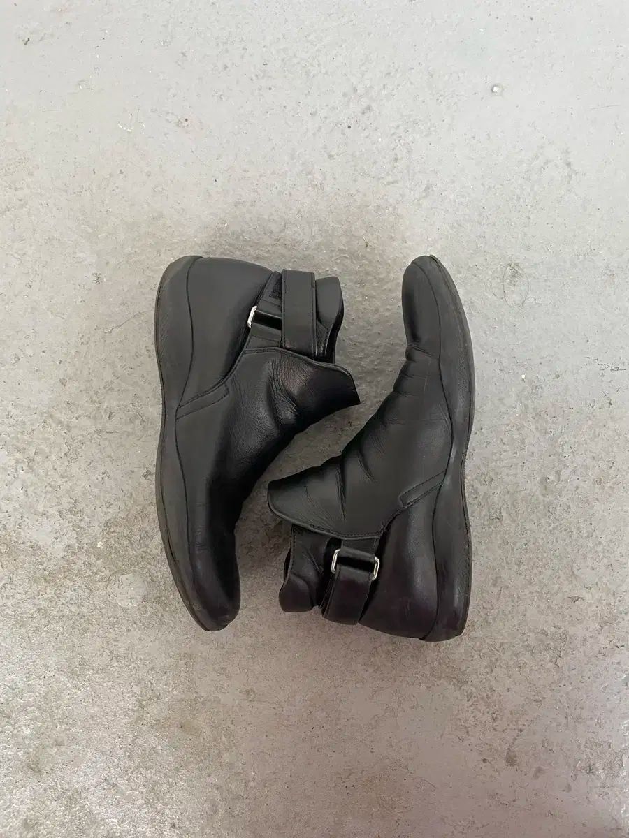 プラダ スエード ブーツ 36サイズ ダークブラウン スエード ブーティー