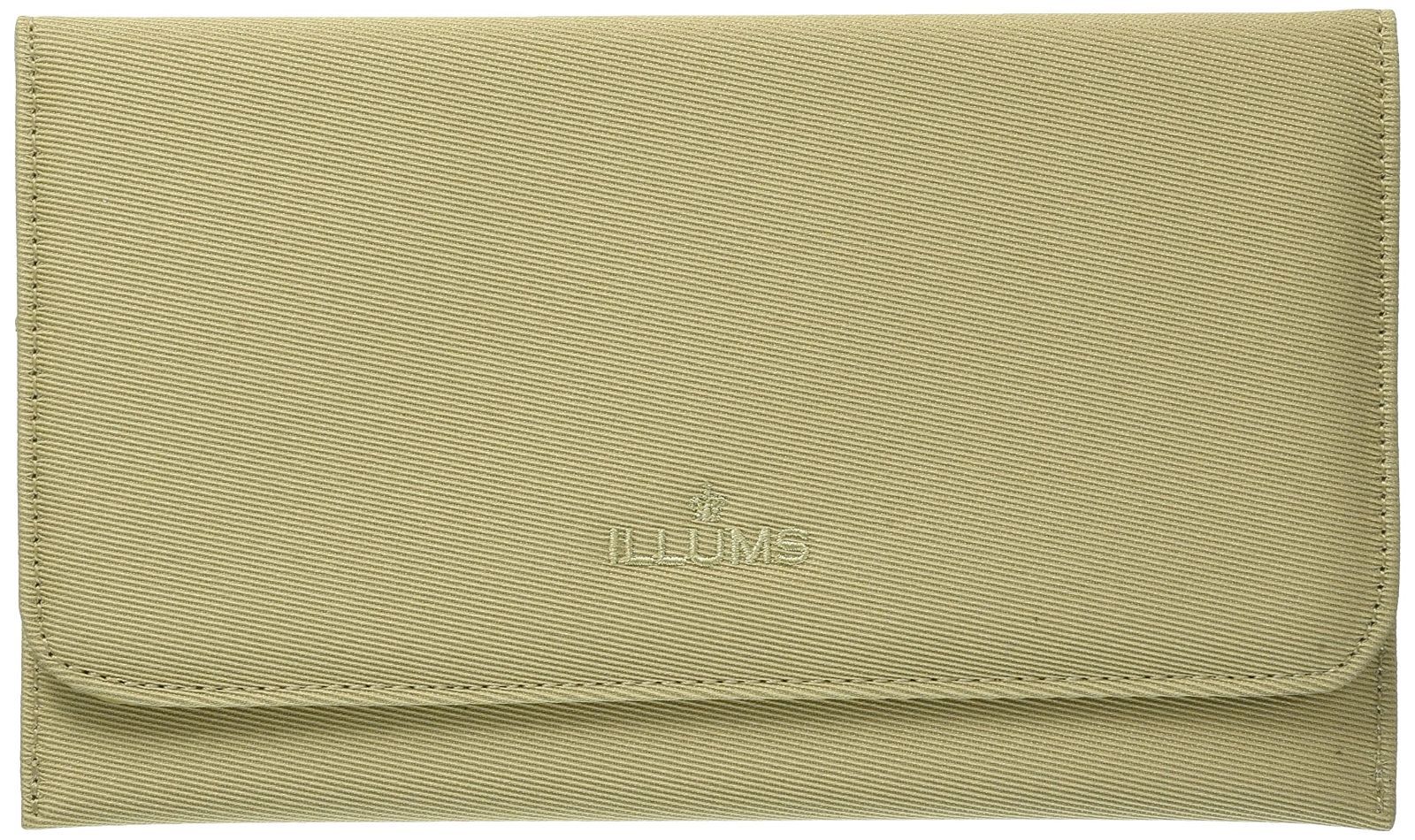 エルシオン ILLUMS イルムス 刺繍入り袱紗 ベージュ B