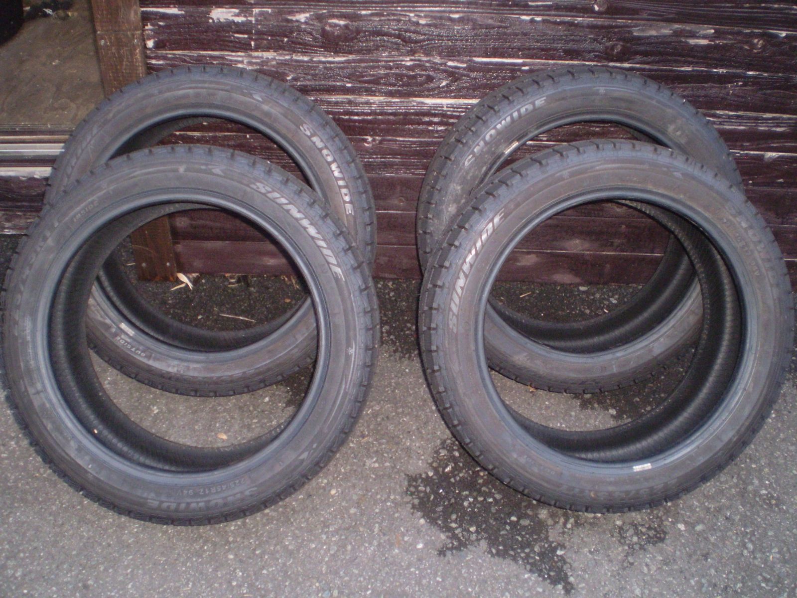 スタッドレスタイヤ 225|45R17 SNU WIDE 4本セット