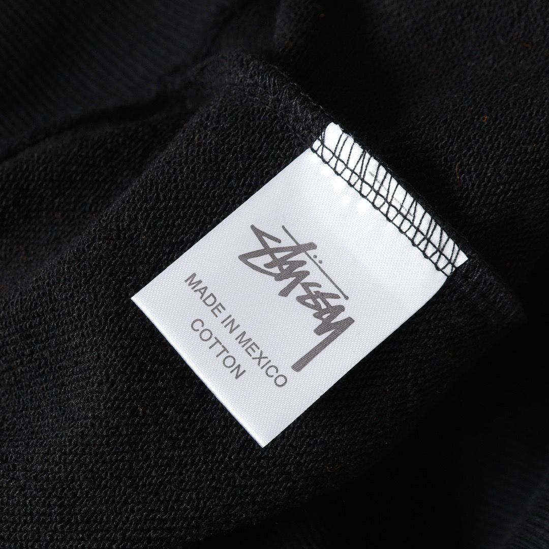 STUSSY ステューシー ベーシック ジップパーカー BASIC STUSSY ブラック 男女兼用 メンズ レディース