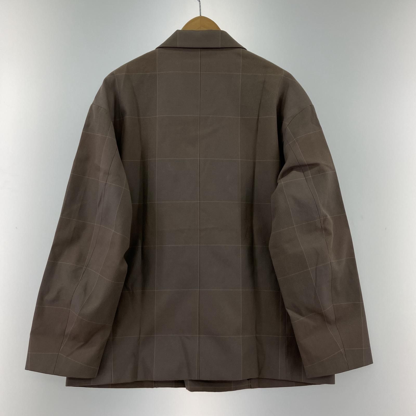STUDIOUS ステュディオス チェック ワイド ダブルジャケット size2 